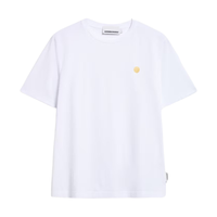Armed Angels - Lualaa Icons - White-Yellow - T-Shirt
