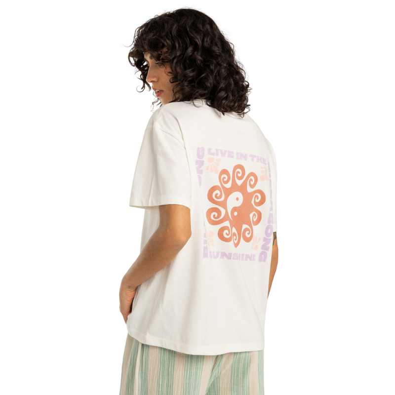 Billabong - Sunshine Living - Salt Crystal - T-Shirt