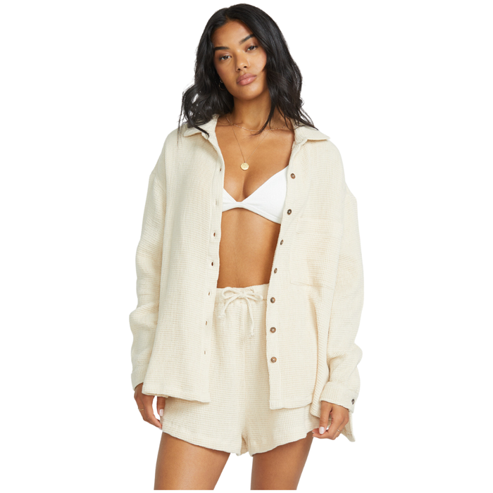 Billabong - So Cozy Shacket - Dove - Langarmhemd