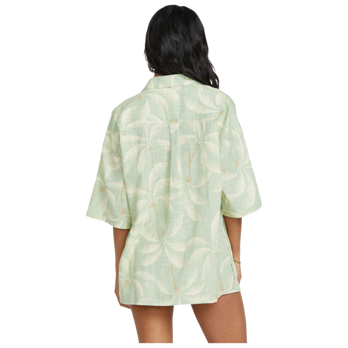 Billabong - Beach Side SS WVN - Pistachio - Kurzarmhemd
