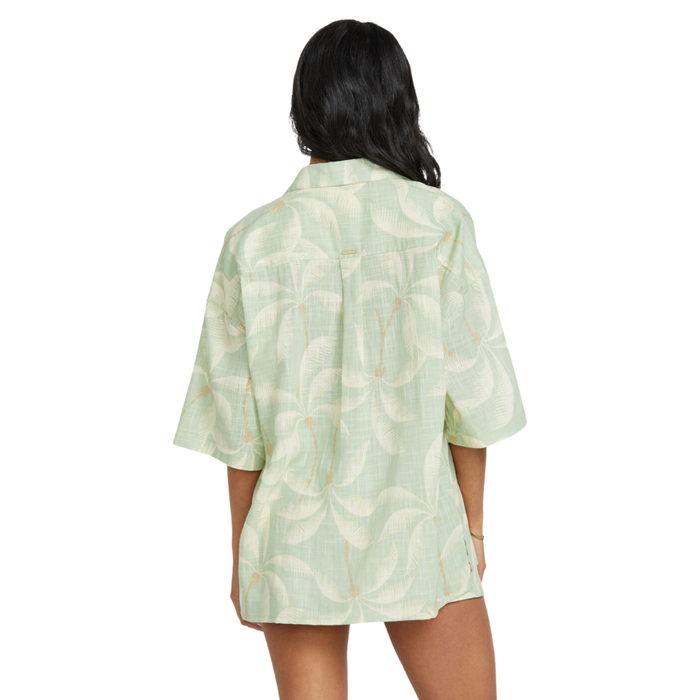 Billabong - Beach Side SS WVN - Pistachio - Kurzarmhemd
