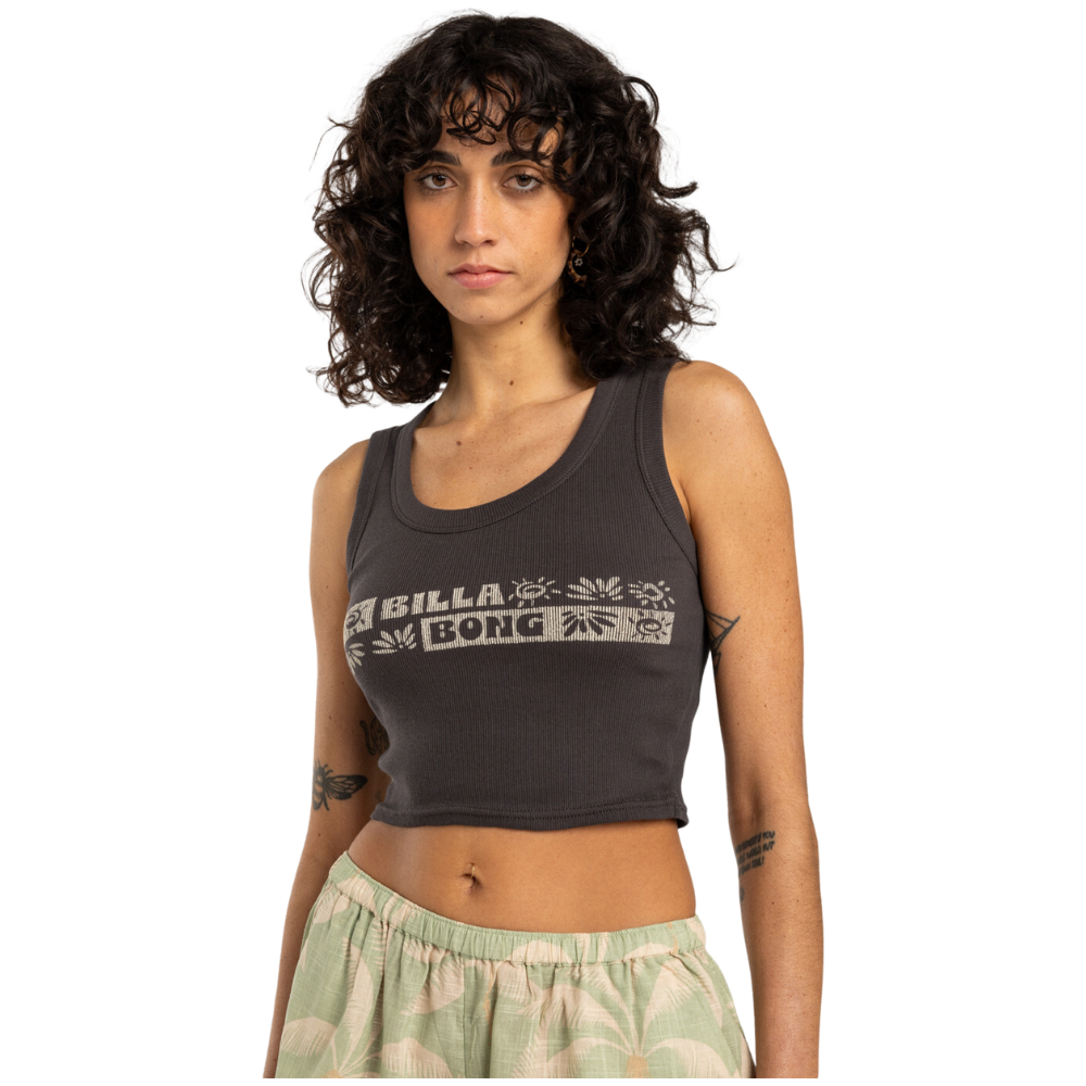 Billabong - Sun Up - Off Black - Crop Top