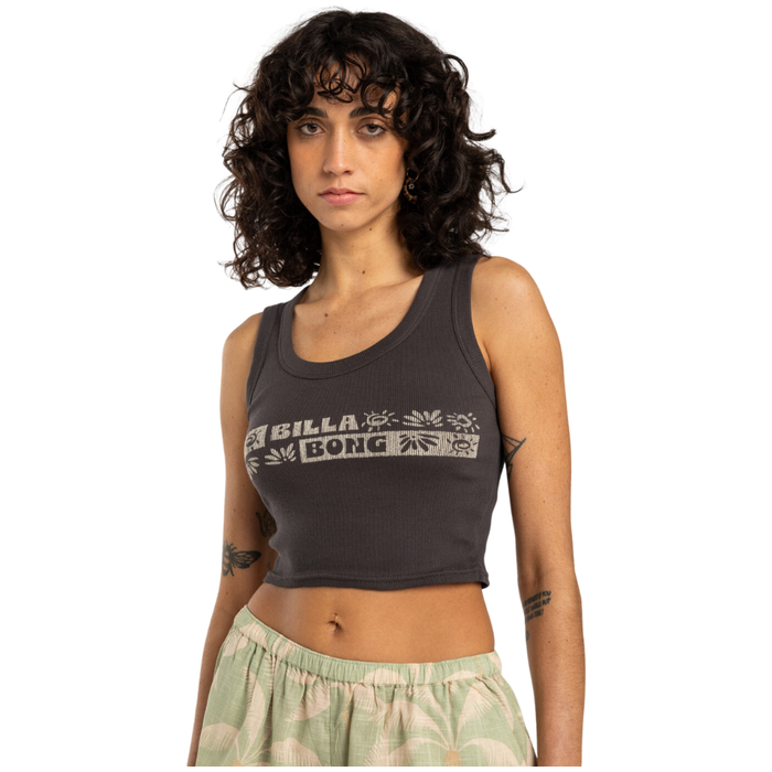 Billabong - Sun Up - Off Black - Crop Top