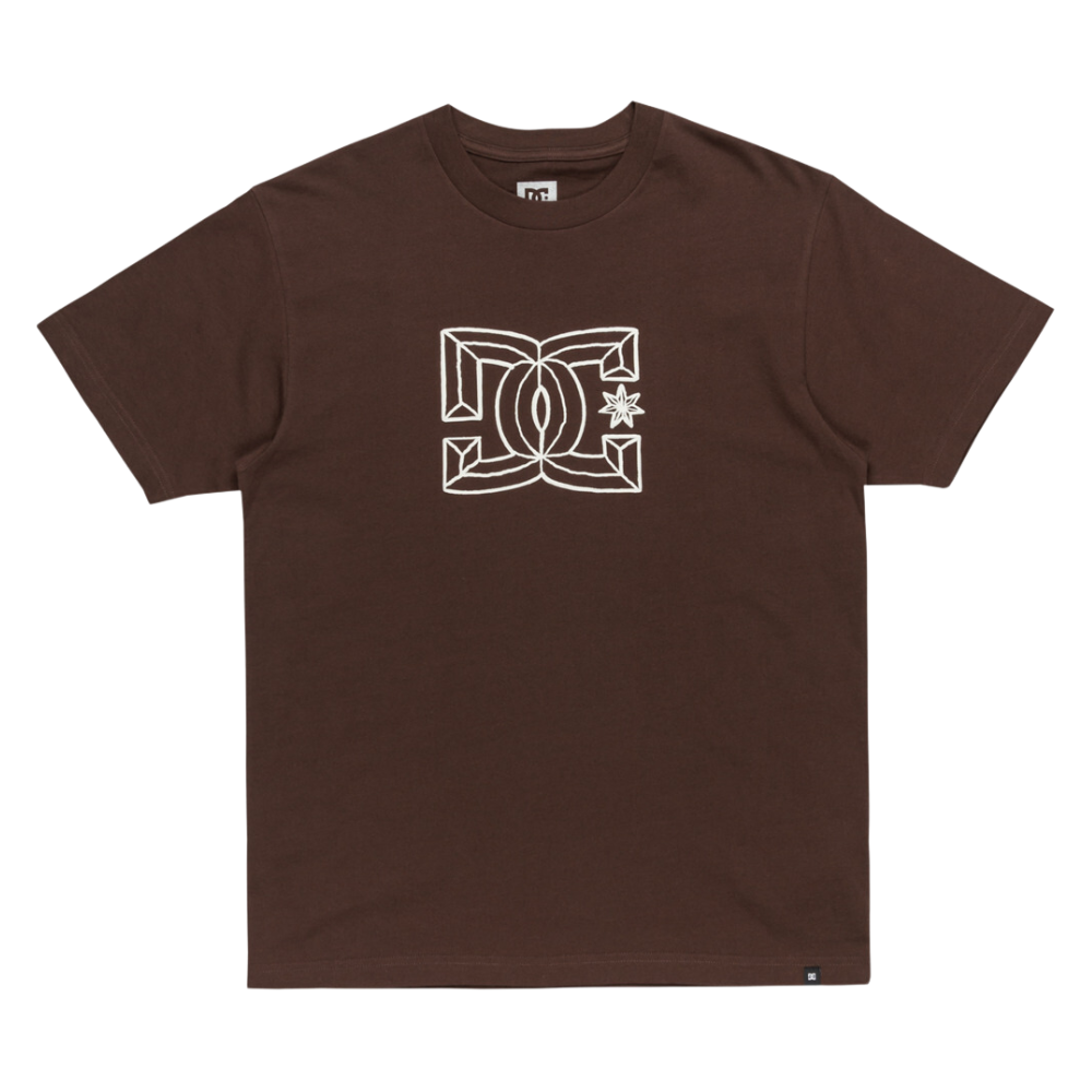 DC  - Outline Star HSS - Coffee Bean - T-Shirt