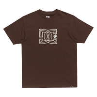 DC  - Outline Star HSS - Coffee Bean - T-Shirt
