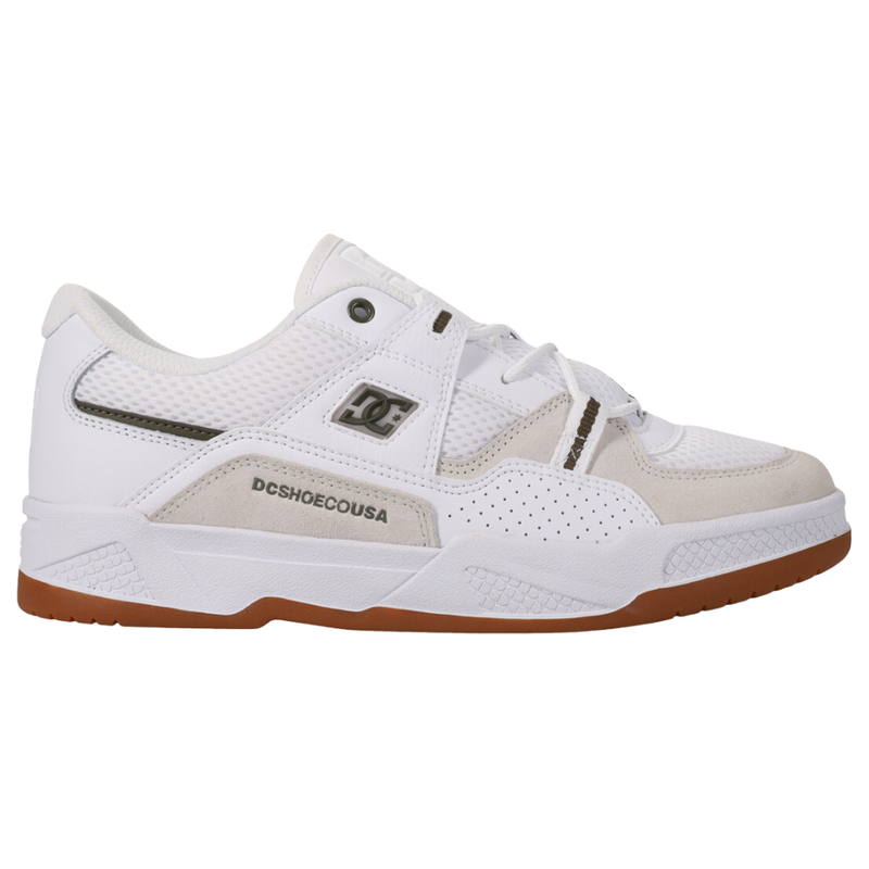 DC  - Construct - White/White/Green - Skateschuh