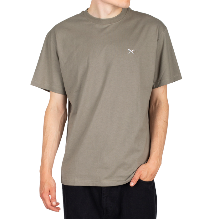 Iriedaily - Mini Flag Relaxed Tee - Smokey Olive - T-Shirt