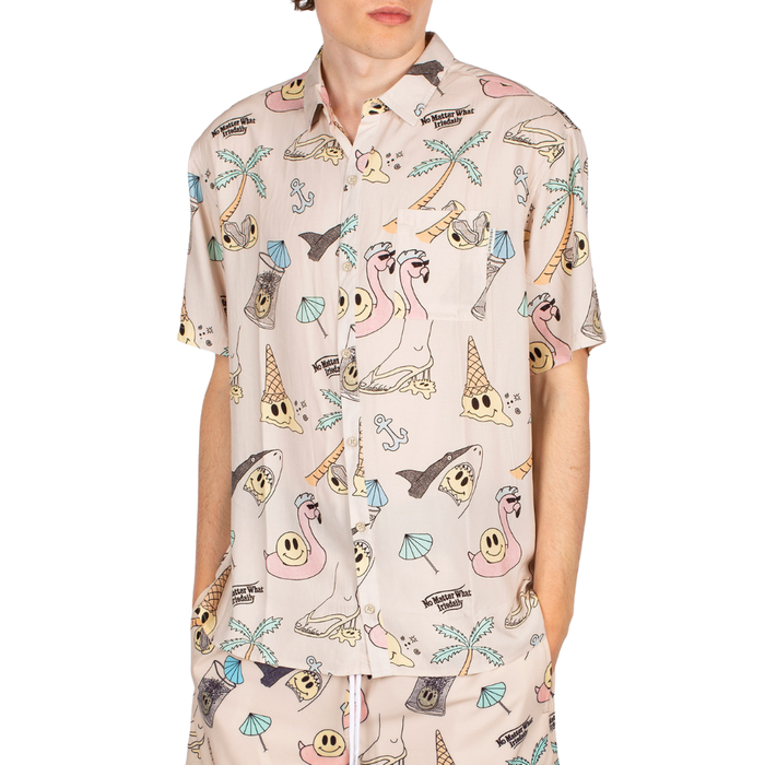 Iriedaily - Resort SSL Shirt - Beach - Kurzarmhemd