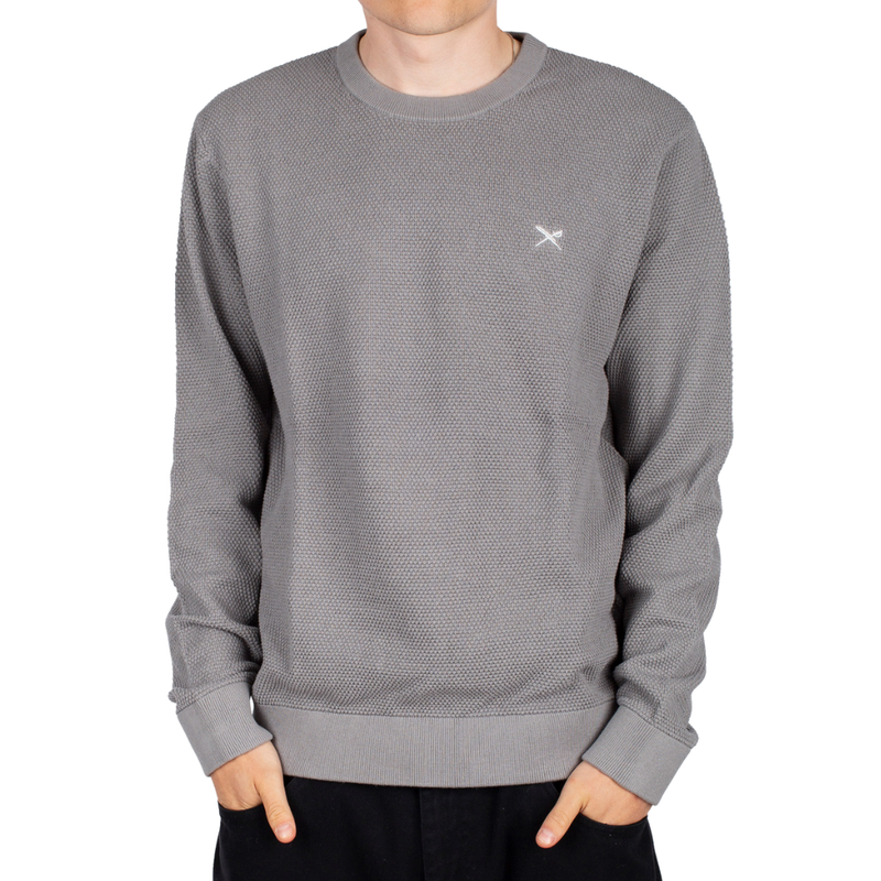 Iriedaily - Seedy Summer Knit - Charcoal - Pullover