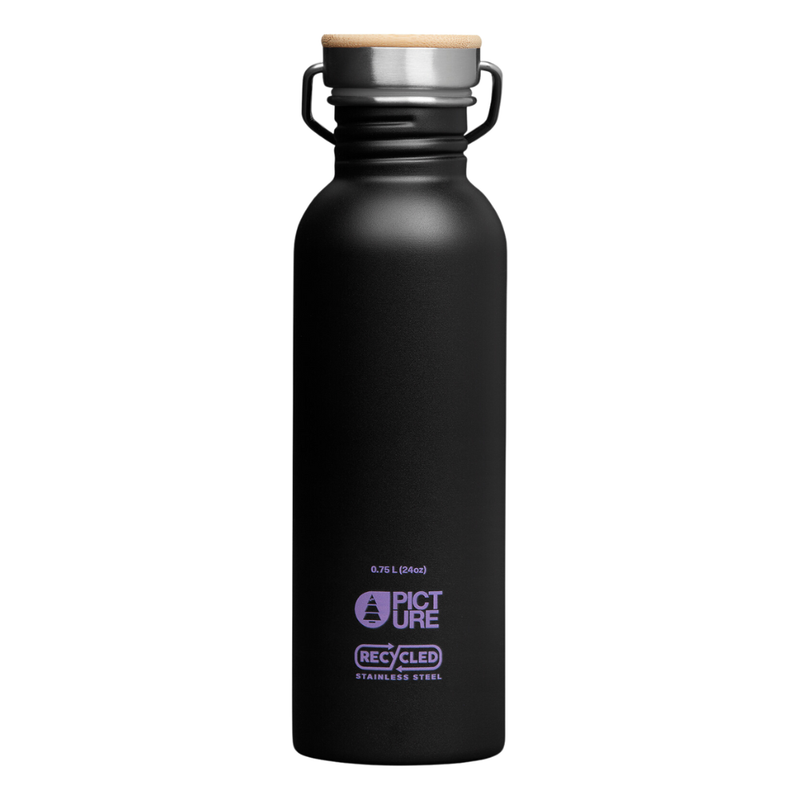 Picture - Hampton Bottle - Black - Trinkflasche