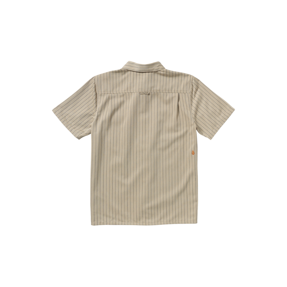 Volcom - Trade Stone SS - Light Khaki - Kurzarmhemd