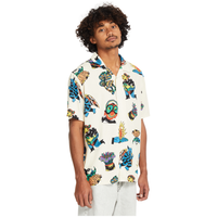 Volcom - FA Bob Mollema SS - Light Beige - Kurzarmhemd