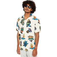 Volcom - FA Bob Mollema SS - Light Beige - Kurzarmhemd