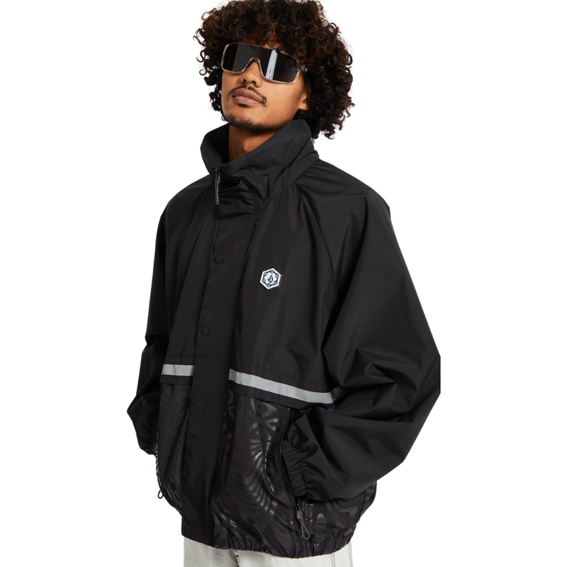 Volcom - FA F Rygalski Jacket - Black - Windbreaker