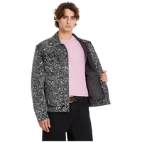 Volcom - FA F Rygalski Denim Jacket - Black Print - Jeansjacke