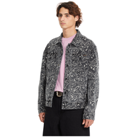 Volcom - FA F Rygalski Denim Jacket - Black Print - Jeansjacke