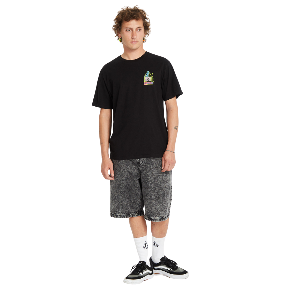 Volcom - Catv BSC SST - Black - T-Shirt