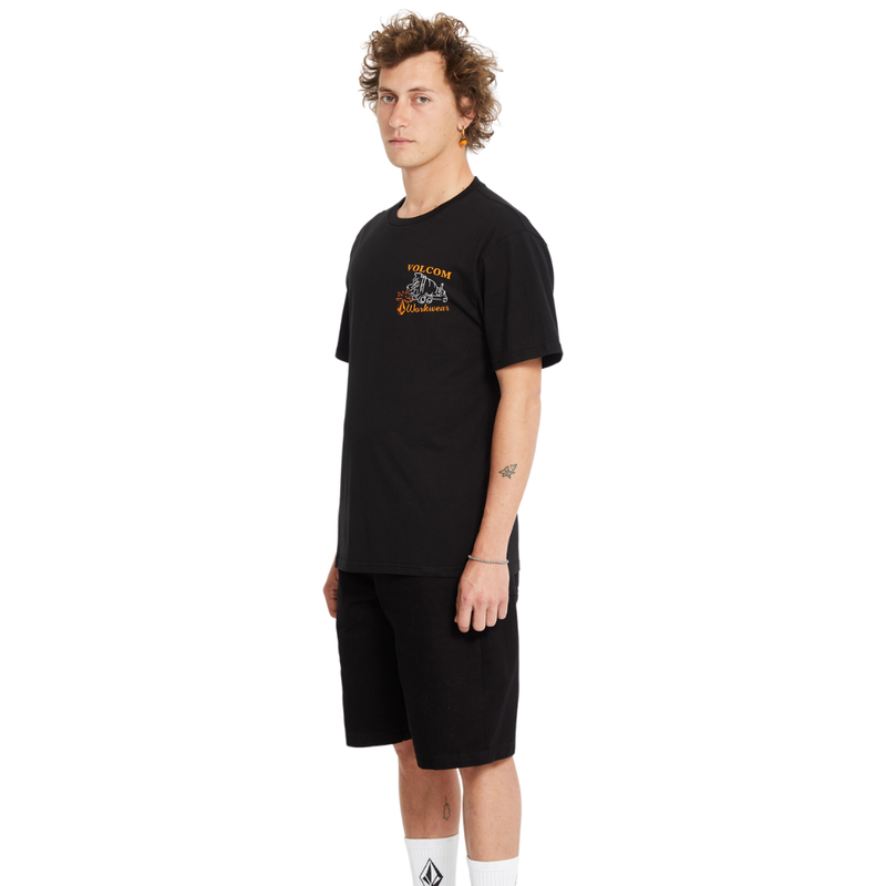 Volcom - Pour Choices BSC SST - Black - T-Shirt