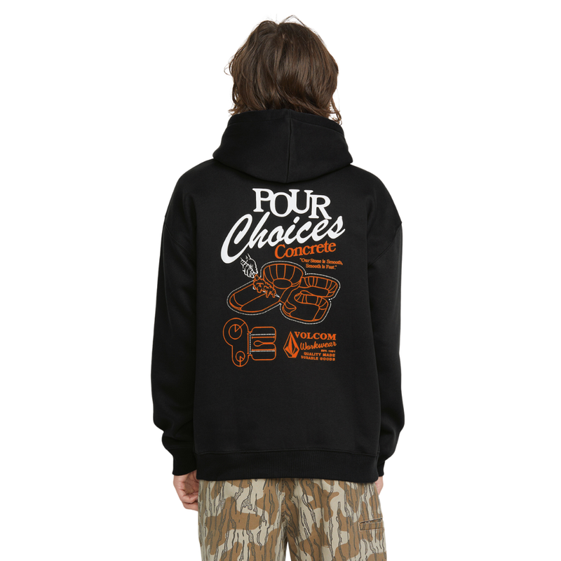 Volcom - Pour Choices PO - Black - Hoodie