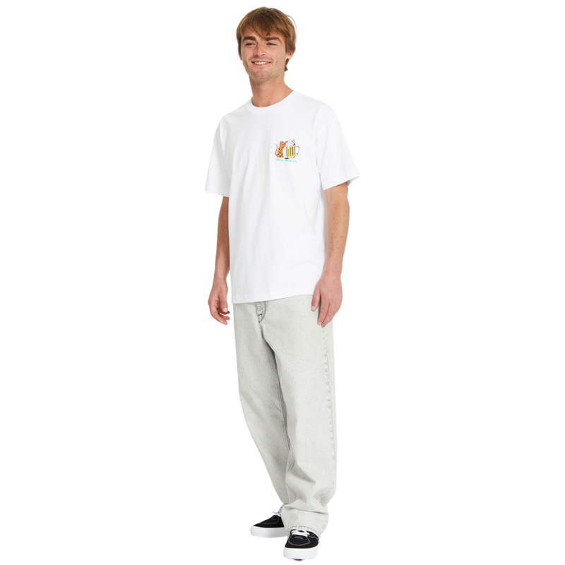 Volcom - Curious Cat SST - White - T-Shirt