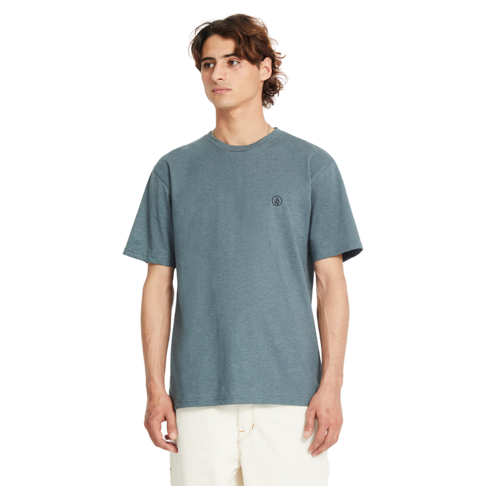 Volcom - Circle Blanks HTH SST - Dark Slate - T-Shirt