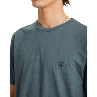 Volcom - Circle Blanks HTH SST - Dark Slate - T-Shirt