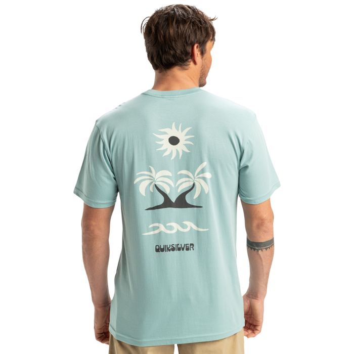 Quiksilver - Evo Roads End SS - Aquifer - T-Shirt