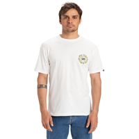 Quiksilver - Evo Roads End SS - Snow White - T-Shirt