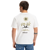 Quiksilver - Evo Roads End SS - Snow White - T-Shirt