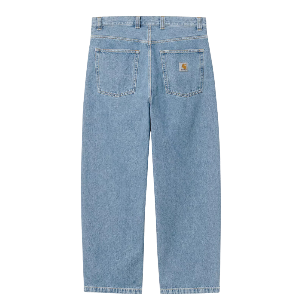 Carhartt WIP - Brandon Pant - Blue stone bleached - Baggy Fit Jeans