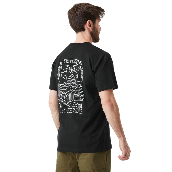 Picture - Terra Tee - Black - T-Shirt