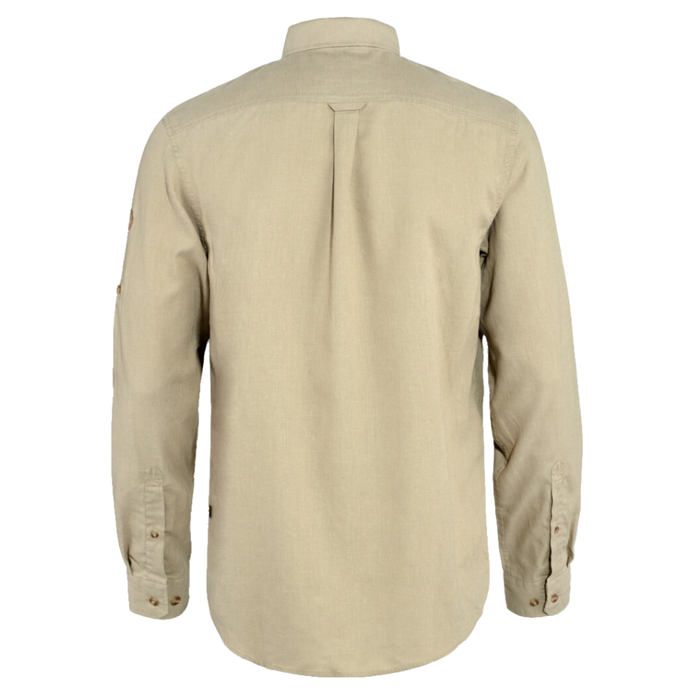 FjällRäven - Övik Travel Shirt LS M - Sand Stone - Langarmhemd