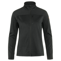 FjällRäven - Abisko Lite Fleece Jacket W - Black - Outdoor-Jacke