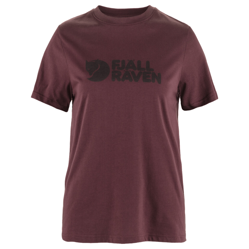 FjällRäven - Fjällräven Logo Tee W - Port - Outdoor-Shirt  Kurzarm