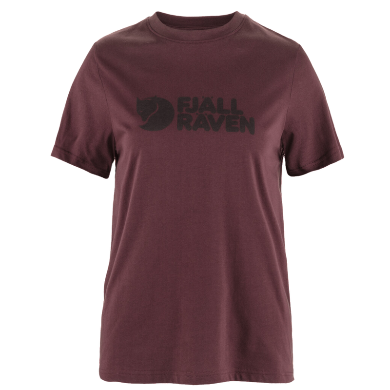 FjällRäven - Fjällräven Logo Tee W - Port - Outdoor-Shirt  Kurzarm