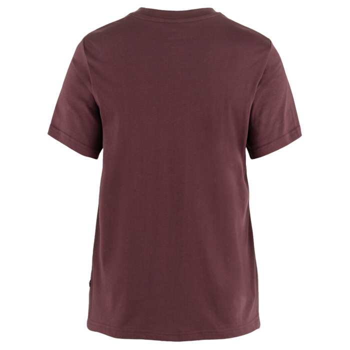 FjällRäven - Fjällräven Logo Tee W - Port - Outdoor-Shirt  Kurzarm