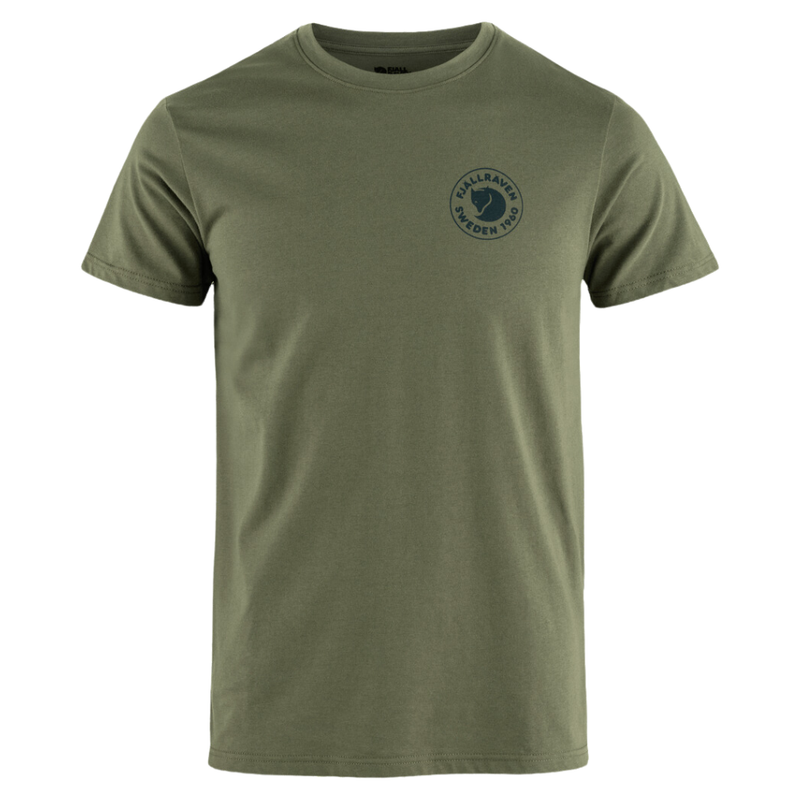 FjällRäven - 1960 Logo T-shirt M - Laurel Green - Outdoor-Shirt  Kurzarm
