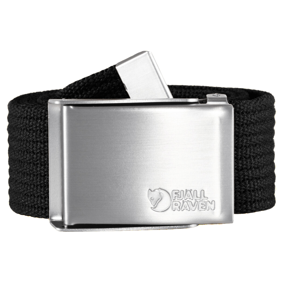 FjällRäven - Canvas Belt - Black - Textilgürtel