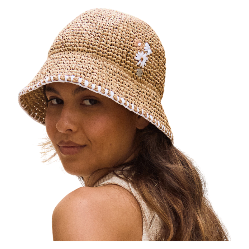 Roxy - Spotless Sunnies Bucket Hat - Natural - Hut