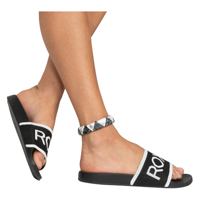 Roxy - Slippy Knit - Black - Slide