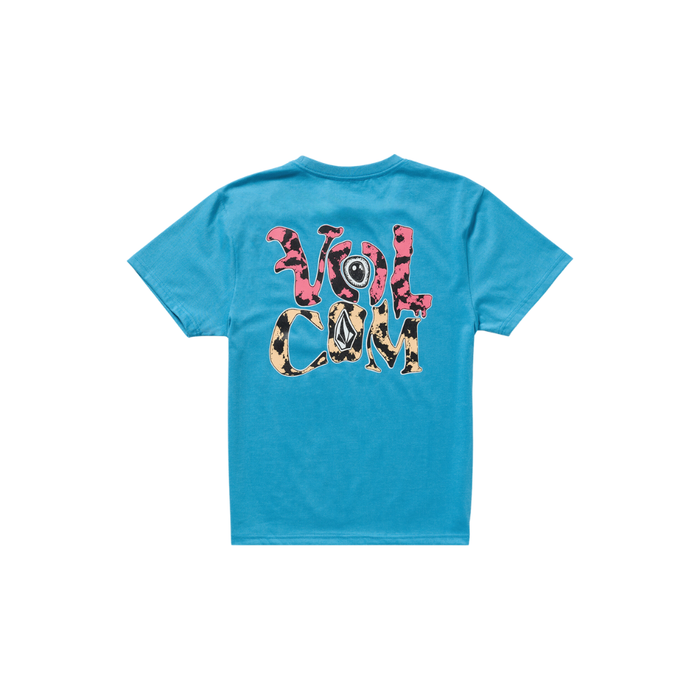 Volcom - BB Eye Warp SST - Blue Turq - T-Shirt