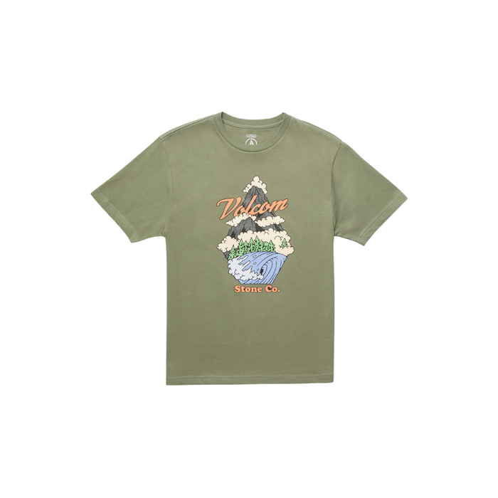 Volcom - BB PNW SST - Light Olive - T-Shirt