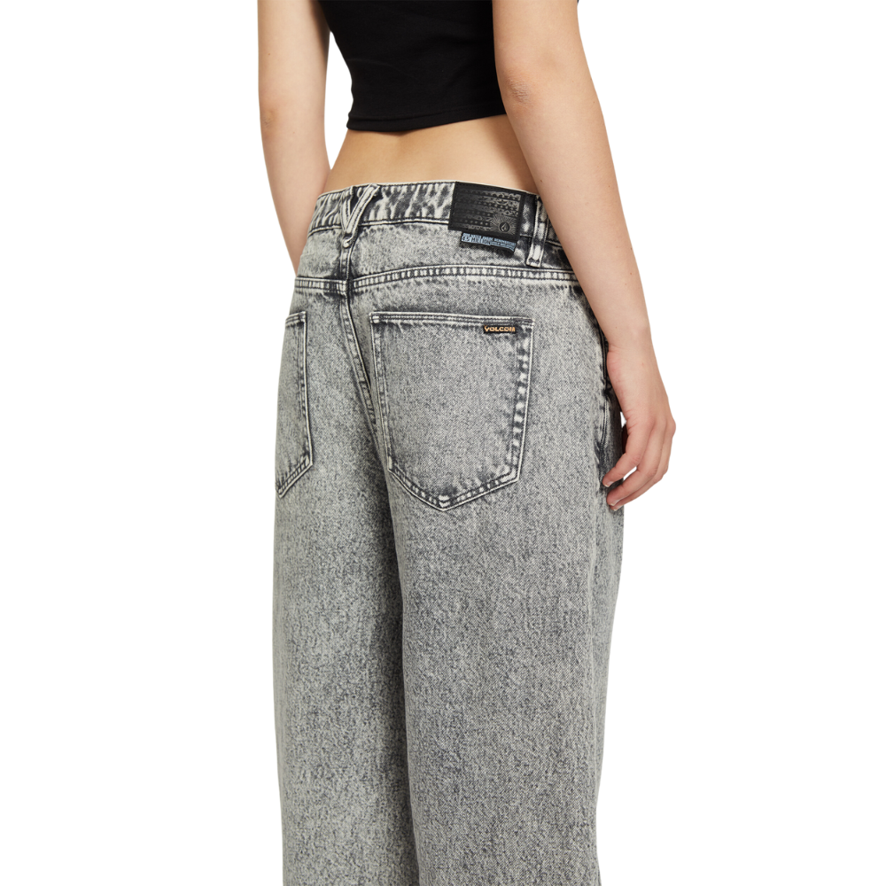 Volcom - Beeggy Denim Pants - Grey Vintage - Baggy Fit Jeans