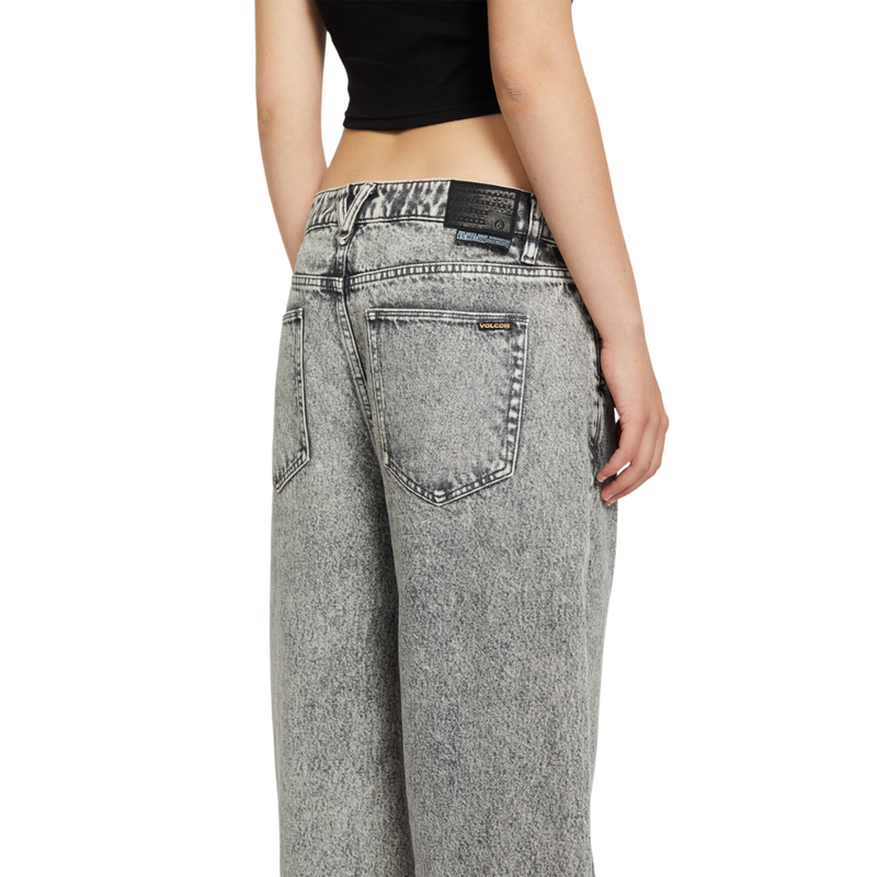 Volcom - Beeggy Denim Pants - Grey Vintage - Baggy Fit Jeans