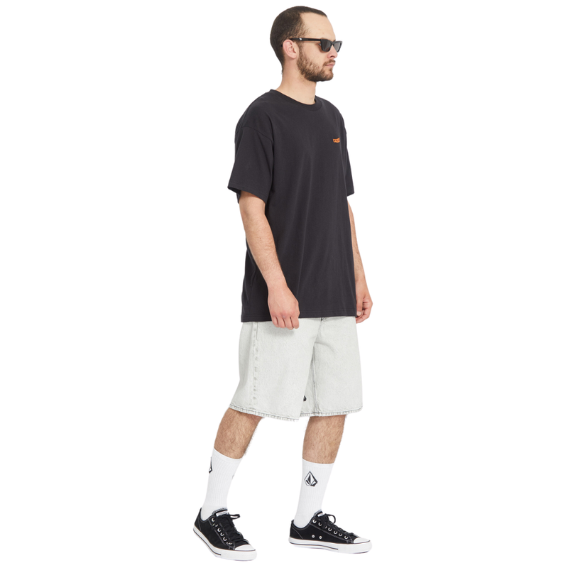 Volcom - Billow Denim Short - Bone - Baggy Short