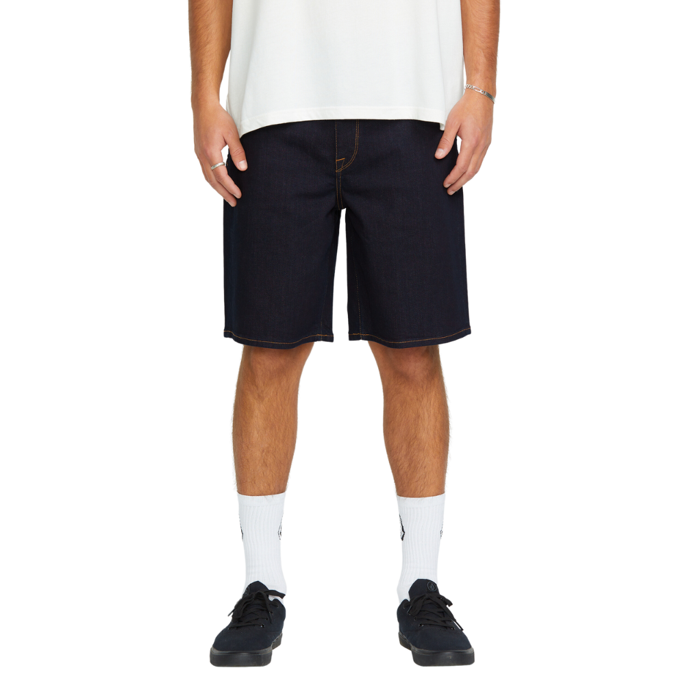 Volcom - Billow Denim Short - Rinse - Baggy Short