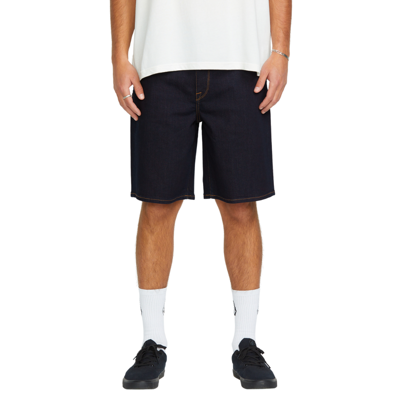 Volcom - Billow Denim Short - Rinse - Baggy Short