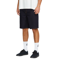 Volcom - Billow Denim Short - Rinse - Baggy Short