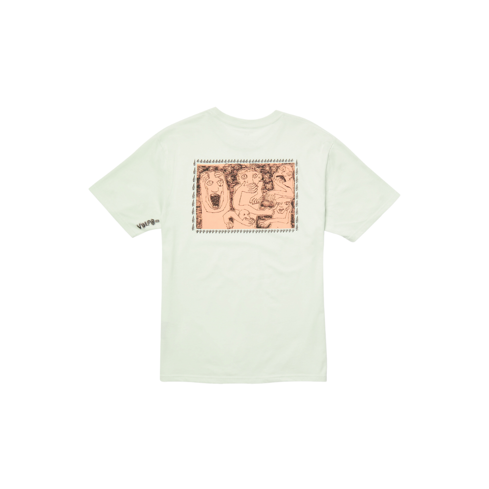 Volcom - Crazybal BSC SST - Cloud Blue - T-Shirt