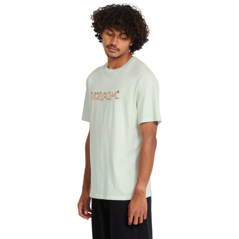 Volcom - Crazybal BSC SST - Cloud Blue - T-Shirt